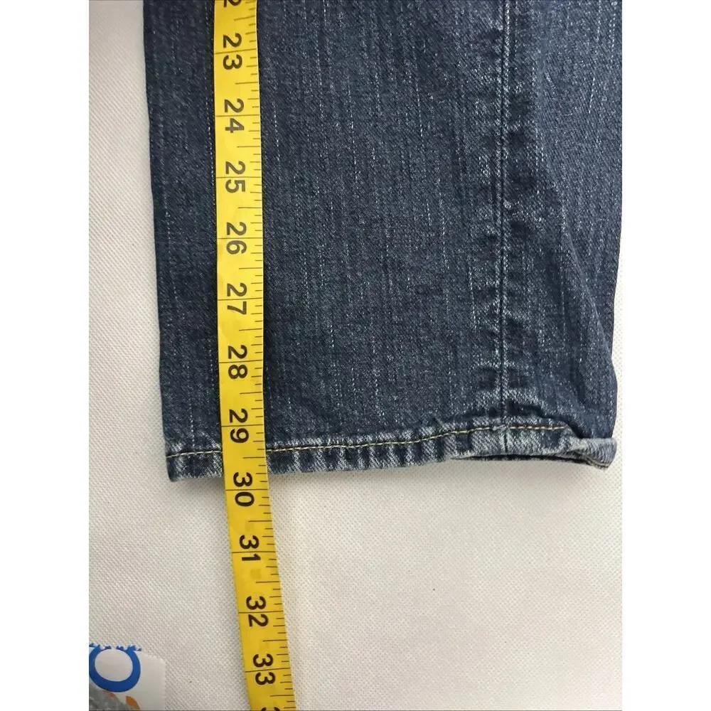 Polo Ralph Lauren Cortlandt 300 Dark Wash Blue Denim Jeans Mens 30x30